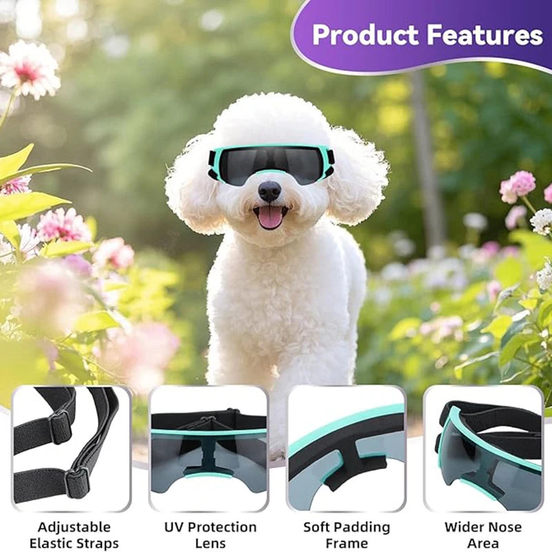 Cool Shades – UV Protection Goggles for Small Breed Dogs - supergoggledog
