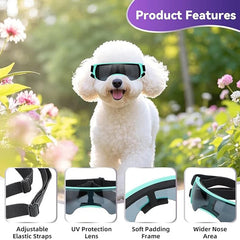 Cool Shades – UV Protection Goggles for Small Breed Dogs - supergoggledog