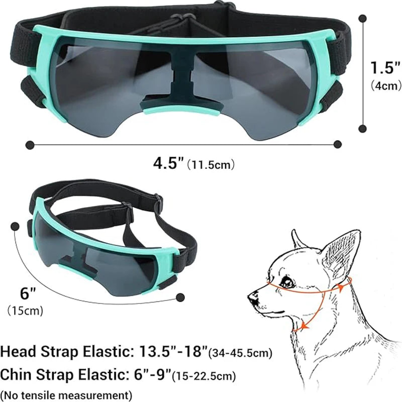 Cool Shades – UV Protection Goggles for Small Breed Dogs - supergoggledog